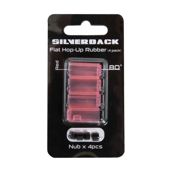 asgbox.pl - Zestaw 4 gumek Hop-Up Silverback 80°