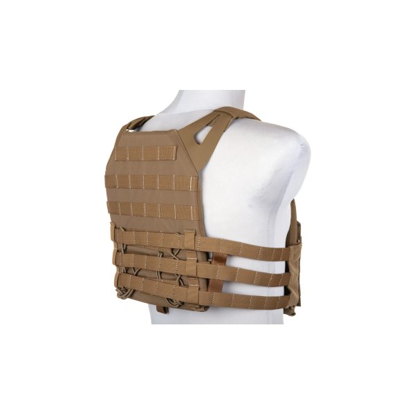 asgbox.pl - Kamizelka typu Plate Carrier Ape Force Gear JPC 1.0 Coyote Brown