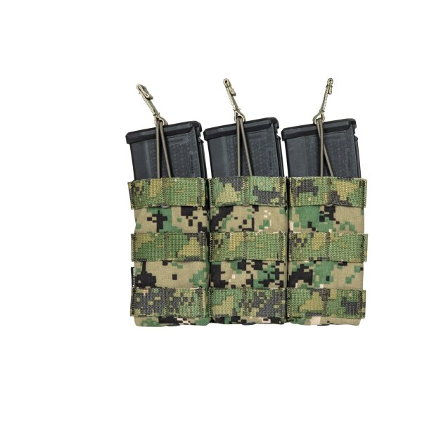 asgbox.pl - Potrójna ładownica Open Top na magazynki M4/M16 - AOR