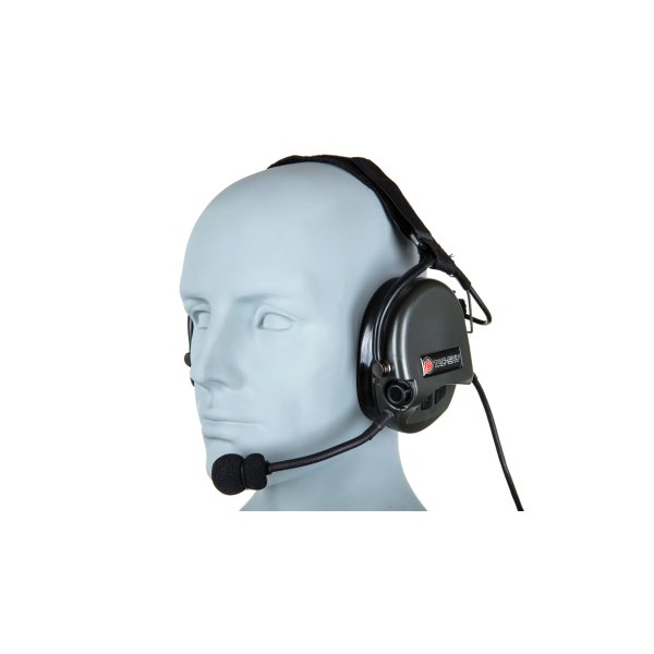 asgbox.pl - Zestaw słuchawkowy Tac-Sky WYS0042 Neckband Headset Foliage Green