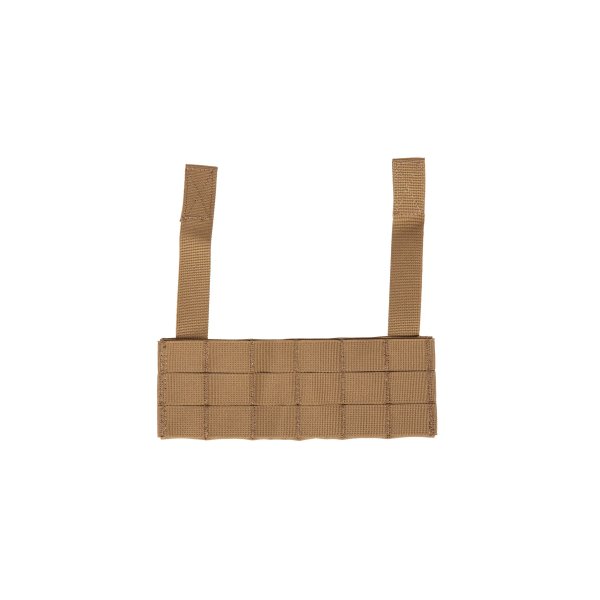 asgbox.pl - Dodatkowy panel Molle do kamizelek typu Chest Rig Wosport Coyote Brown