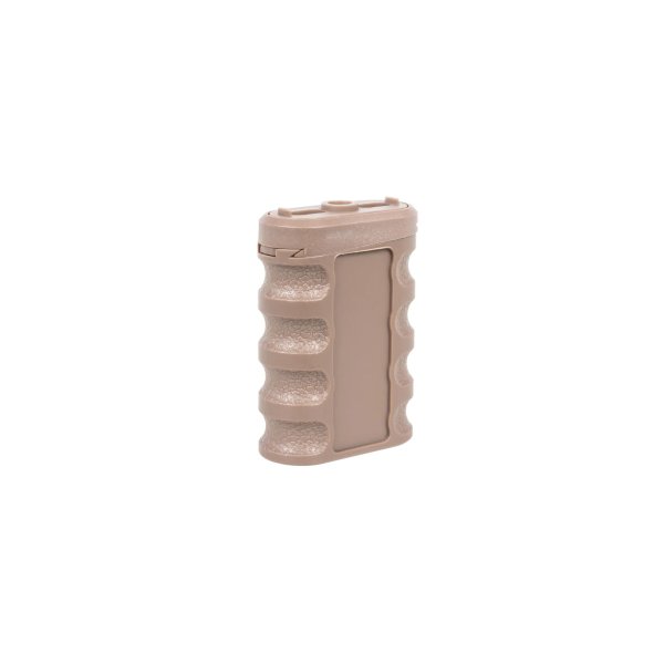 asgbox.pl - Kątowy chwyt przedni JJ Airsoft JA-1394 na szynę M-LOK/Keymod (nylon) Tan