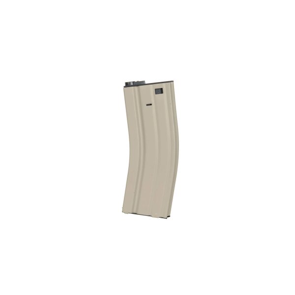 asgbox.pl - Magazynek mid-cap 120 kulek do replik M4 / M16 - tan