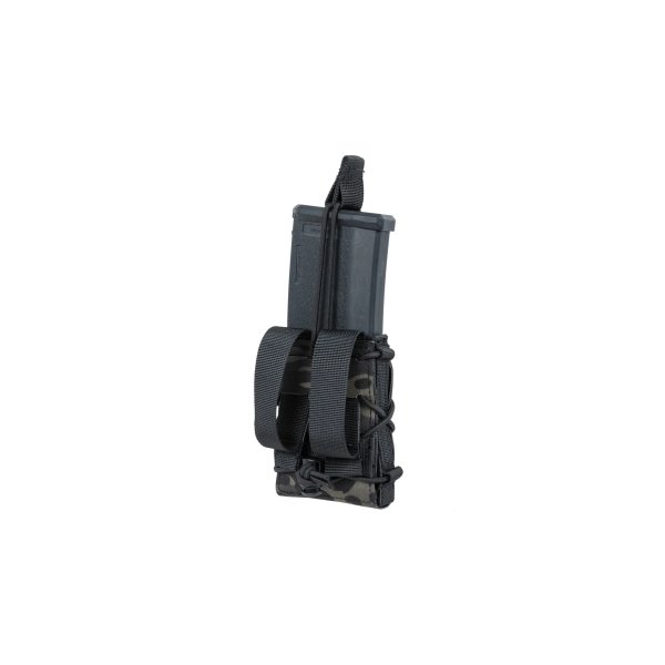asgbox.pl - Pojedyncza ładownica typu Open Specna Arms Tactical na magazynki karabinowe MC Black