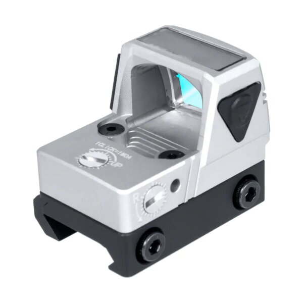 asgbox.pl - Kolimator xFORCE MINI Solar Powered Srebrny
