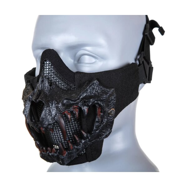 asgbox.pl - Maska Stalker EVO Fangs Upgrade Czarny