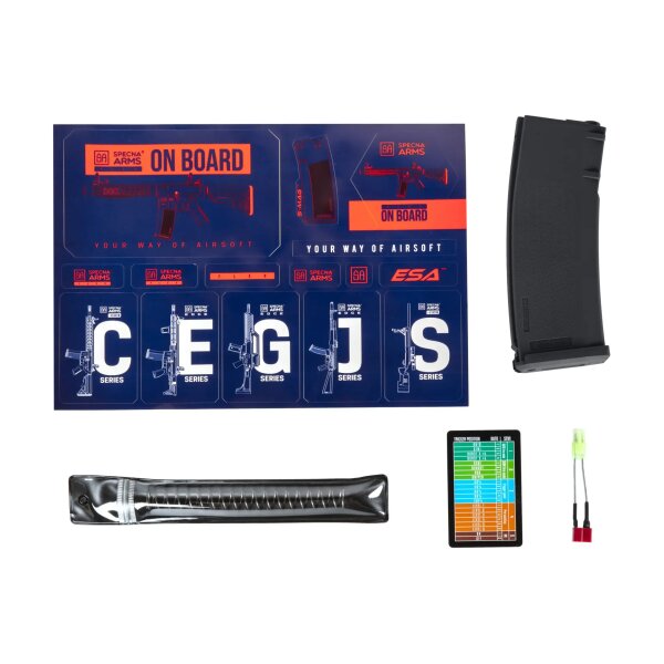 asgbox.pl - Karabinek ASG Specna Arms SA-F09 FLEX™ HAL ETU™ Czarny