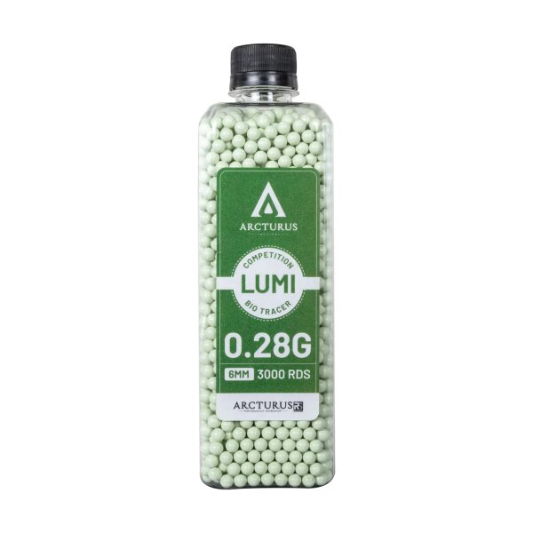 asgbox.pl - Kulki Arcturus RS® LUMI BIO TRACER Match Grade 0.28g 3000 sztuk butelka