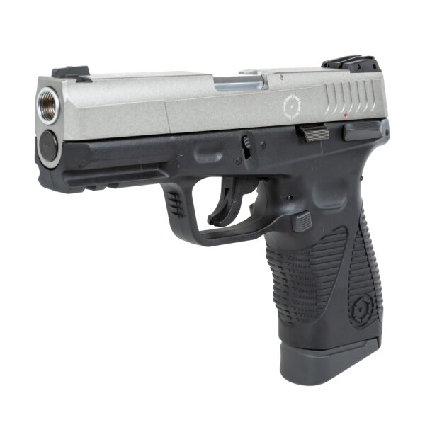 asgbox.pl - Pistolet ASG Cybergun 24/7 G2 CO2 Czarno-srebrny