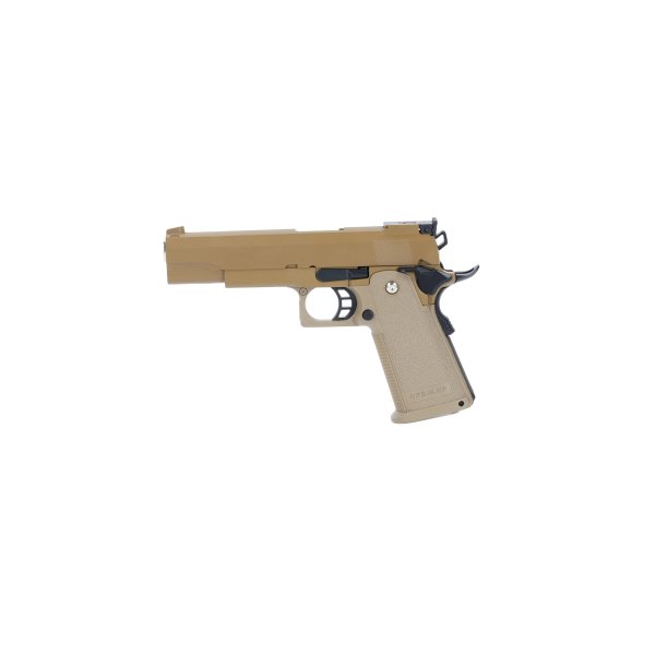 SA Hi-Capa SA-VGP04 VAPOR(TM) GBB Pistol – Tan