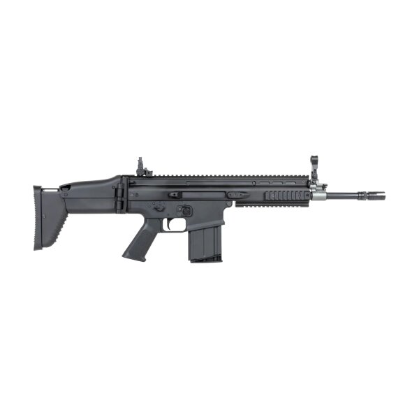 asgbox.pl - Karabinek szturmowy ASG Cybergun x FN HERSTAL SCAR-H z walizką transportową Czarny