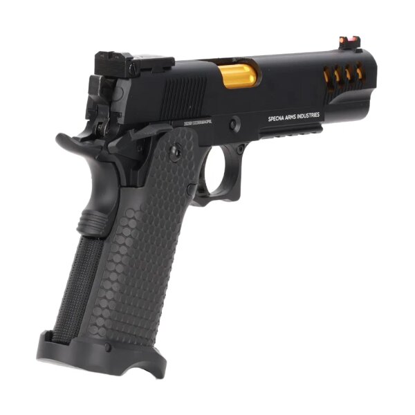 asgbox.pl - Specna Arms Hi-Capa SA-VGP08 VAPOR Pistolet GBB - Czarno-Złoty