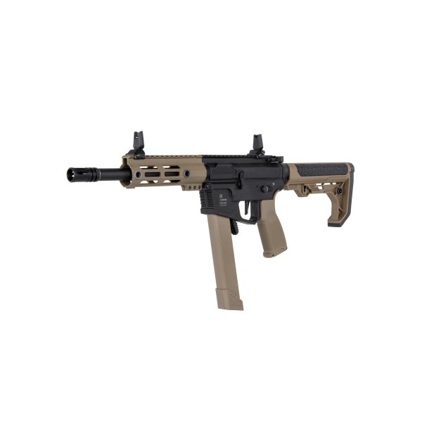 asgbox.pl - Pistolet maszynowy ASG Specna Arms SA-FX01 FLEX™ HAL ETU™ 0.5J Half-tan
