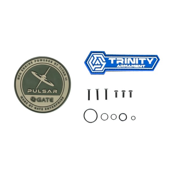 asgbox.pl - Karabinek treningowy ASG GATE x ARCTURUS Trinity Armament Alpha SBR 7.9'' HPA PULSAR D & TITAN II Bluetooth®