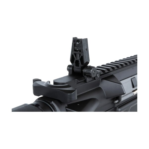 asgbox.pl - Karabinek ASG Specna Arms RRA SA-E24 HAL ETU™ Czarny z pomarańczowym urządzeniem wylotowym