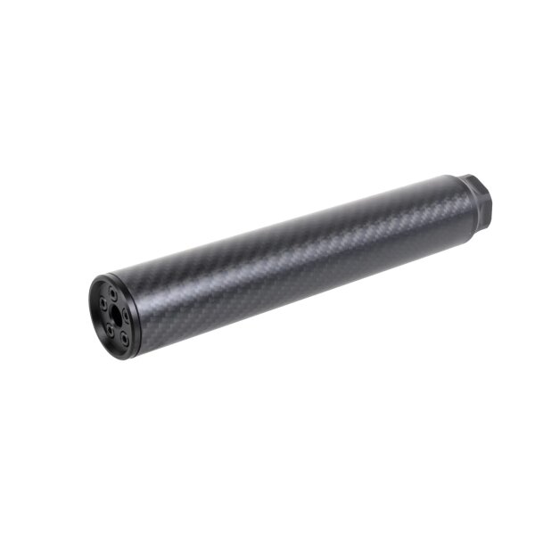 asgbox.pl - Karbonowy tłumik dźwięku Silverback Long 14mm CCW