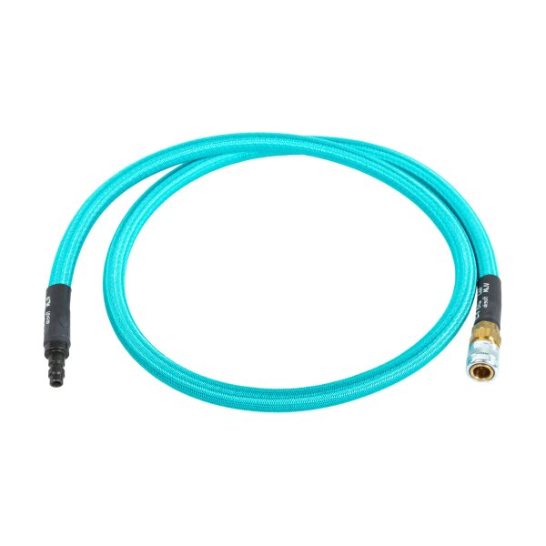 asgbox.pl - Wąż HPA EPeS Mk. IV S&F z oplotem 100 cm Niebieski