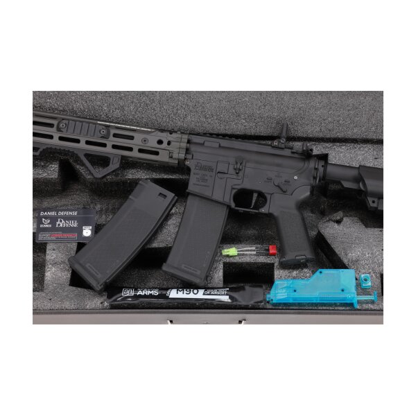 asgbox.pl - Karabinek ASG Specna Arms Daniel Defense® RIS III 12.5'' SA-E28 EDGE™ HAL 2™ ETU Gen. 2 Chaos Grey
