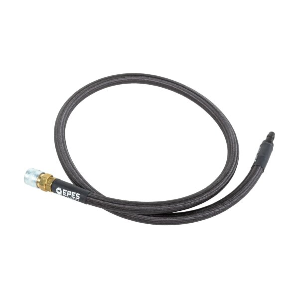 asgbox.pl - Wąż HPA EPeS Mk. IV S&F z oplotem 80 cm Szary