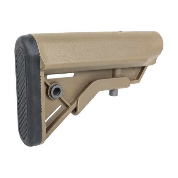 asgbox.pl - Regulowana kolba taktyczna Specna Arms do replik M4/M16 Tan