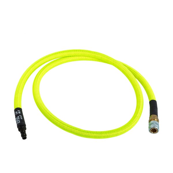 asgbox.pl - Wąż HPA EPeS Mk. IV S&F z oplotem 100 cm Neonowa Zieleń