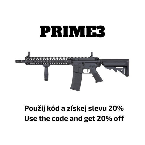 SA Daniel Defence(R) MK18 BLOCK 2 (SA-P26 Prime(TM) HAL ETU) with Brushless Motor - Black