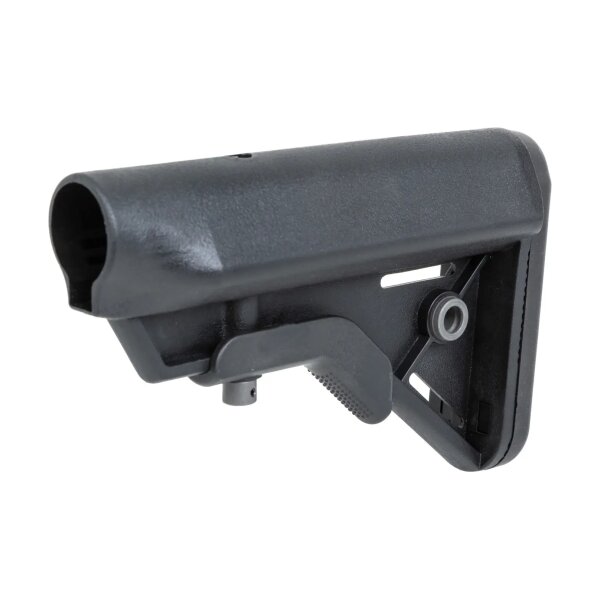 asgbox.pl - Regulowana kolba taktyczna Specna Arms do replik M4/M16 Czarna