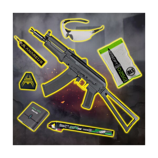STARTER PACK Set SA AKS-74UN (SA-J81 CORE(TM) HAL ETU Gen2) - Black
