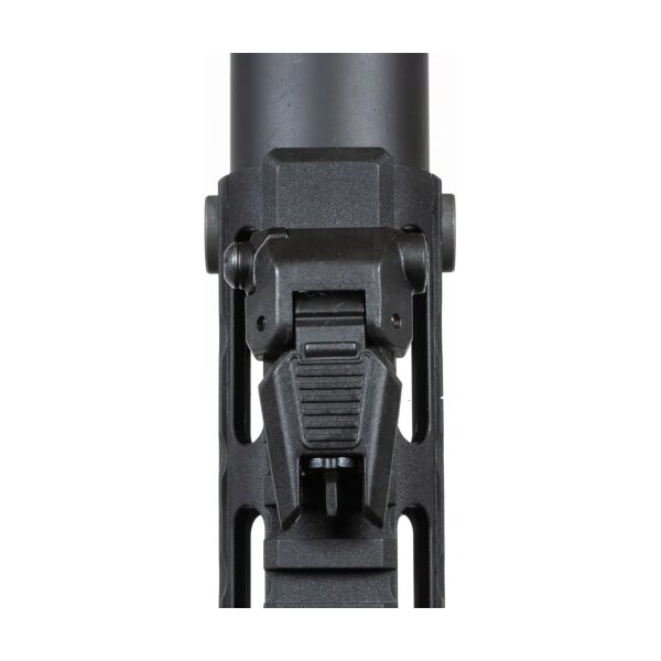 asgbox.pl - Pistolet maszynowy ASG Specna Arms SA-FX02 FLEX™ HAL ETU Czarny z pomarańczowym urządzeniem wylotowym
