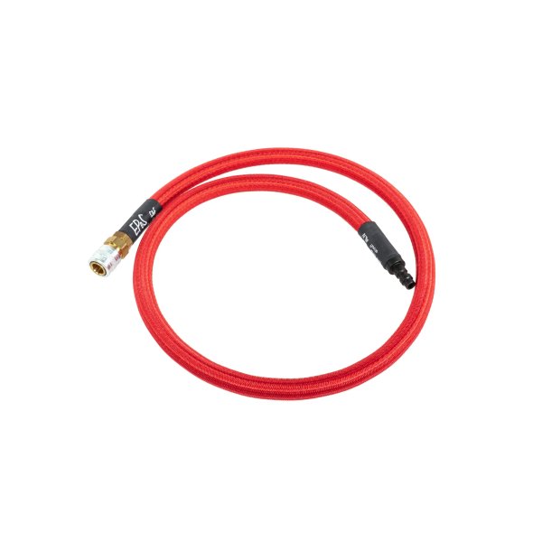 asgbox.pl - Wąż HPA EPeS Mk. IV S&F z oplotem 80 cm Czerwony