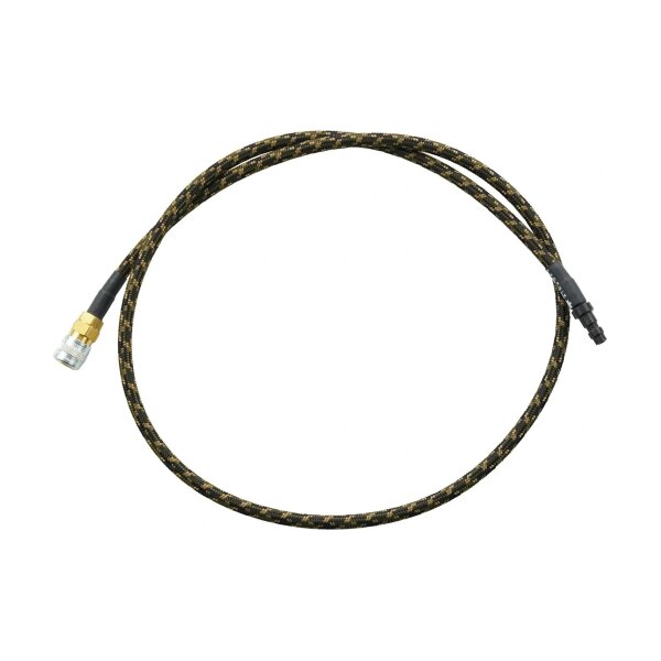 EPeS SlimLine HPA Hose with Braid, 100 cm - Tiger Stripe