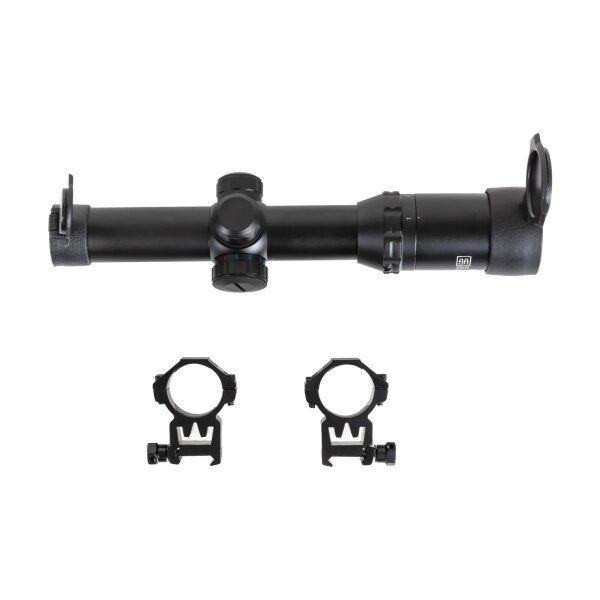 asgbox.pl - Luneta Specna Arms CORE™ Rifle Scope 1-4X24RG Czarna