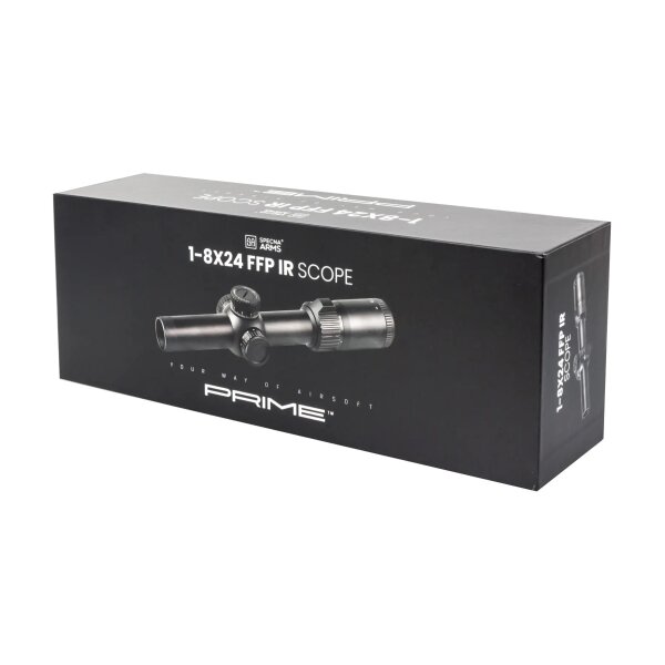 asgbox.pl - Luneta Specna Arms PRIME™ 1-8x24 FFP IR Czarna