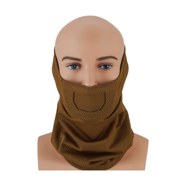 asgbox.pl - Maska ochronna Cygnus Armory Face Warrior Coyote Brown