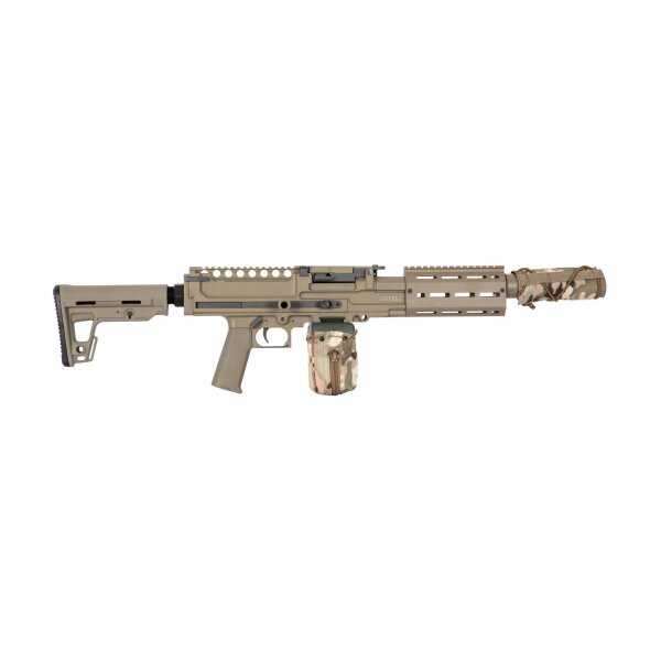 asgbox.pl - Replika lekkiego karabinu maszynowego AQUILA VII LMG - tan (OUTLET)