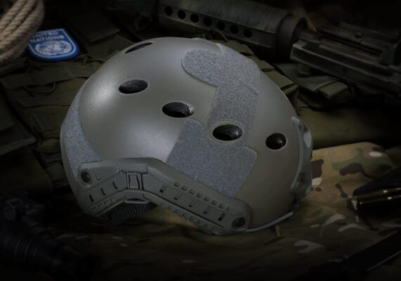 Emerson FAST Helmet PJ Replica Eco Version Foliage Green - obrazek 3