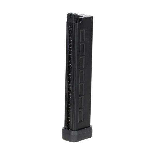 Lambda Defence GHM9 Gen2 GBB Airsoft Magazine, 38 BBs - Black