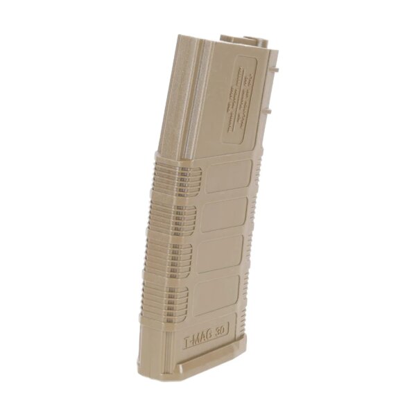 asgbox.pl - Magazynek mid-cap 140 kulek King Arms do replik typu M4/M16 Flat Dark Earth