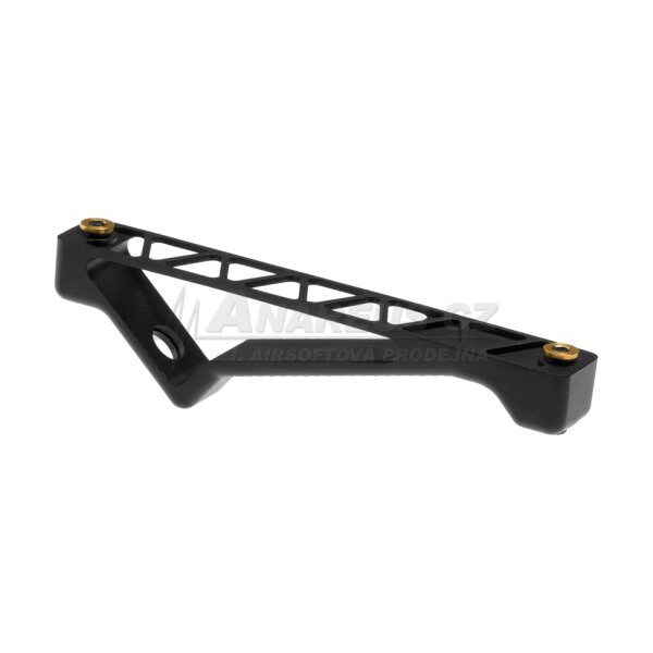BlackCat Aluminum Angled Grip for Keymod Rail System ( Black )