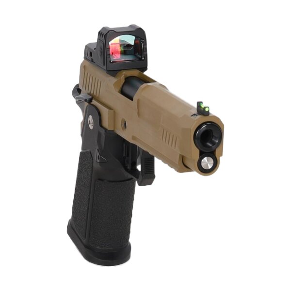 asgbox.pl - Arcturus Hi-Capa Vanguard 5" Pistolet GBB (Optics Ready/Kolimator ARS-1) - Half-Tan