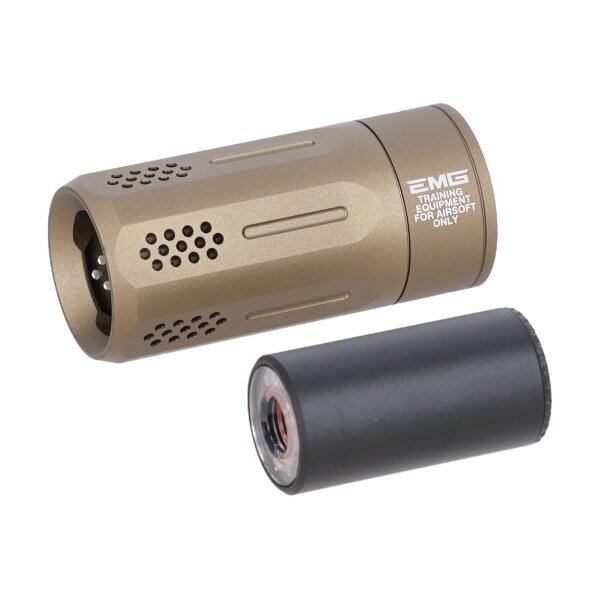 asgbox.pl - Urządzenie wylotowe Strike Industries x Acetech OPPRESSOR z tracerem BIFROST M Flat Dark Earth