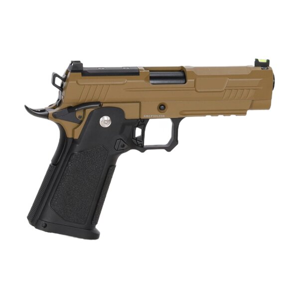 asgbox.pl - Arcturus Hi-Capa Vanguard 4.3" Pistolet GBB (Optics Ready) - Half-Tan