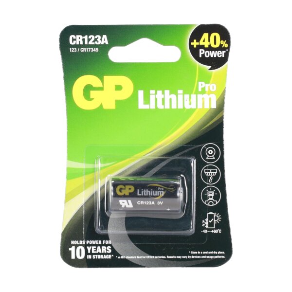 asgbox.pl - Bateria CR123A GP Batteries 3 V