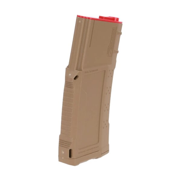 asgbox.pl - Magazynek mid-cap 250 kulek King Arms x Strike Industries do replik typu M4/M16 Flat Dark Earth