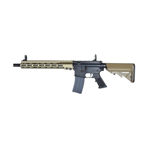 CYMA MK16 URG-I 13.5" CGS GBBR Airsoft Rifle - Black / Tan
