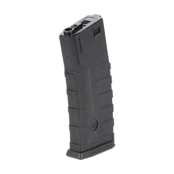 asgbox.pl - Magazynek Hi-cap 360 kulek CAA do replik typu M4/M16 Czarny