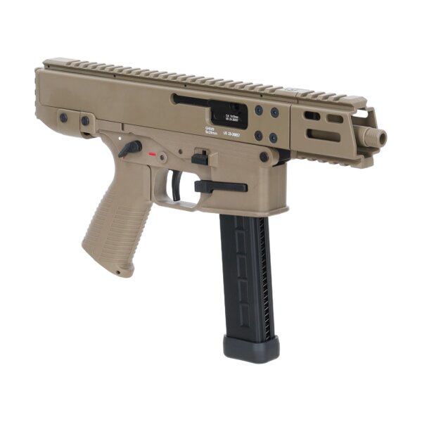 asgbox.pl - Pistolet maszynowy ASG Lambda Defence x B&T GHM9 Gen.2 Tan