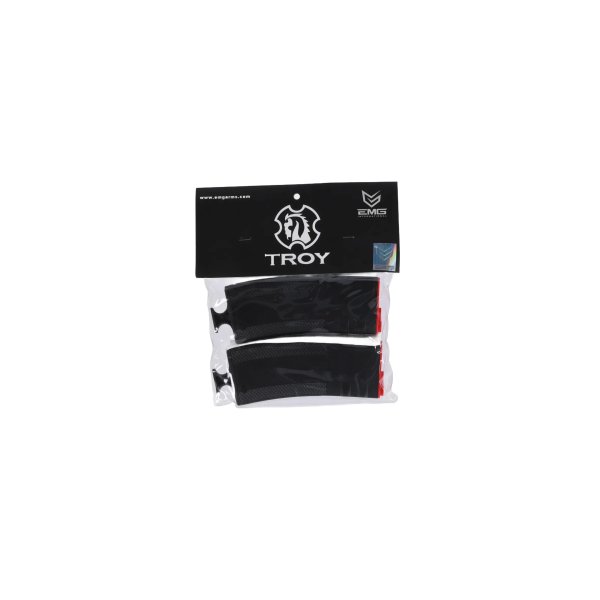 asgbox.pl - Zestaw 2 magazynków mid-cap 250 kulek King Arms x Troy Battlemag do replik typu M4/M16