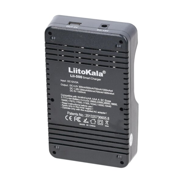 asgbox.pl - Uniwersalna ładowarka LiitoKala Lii-500