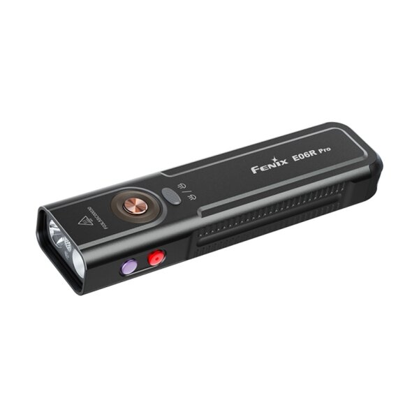 FENIX E06R PRO Rechargeable EDC Flashlight 1600 LM – Black